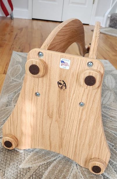 A Major - Oak Laminate A-Frame Guitar Stand